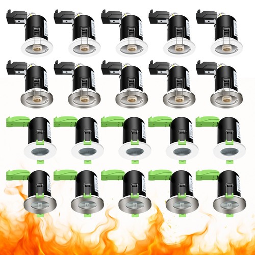 10pack recessed gu10 downlight - recessed,