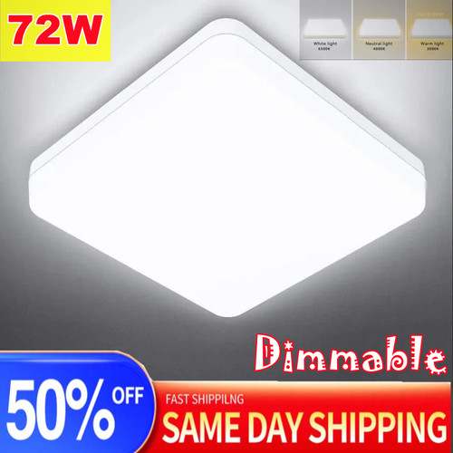 72w led ceiling - led, light