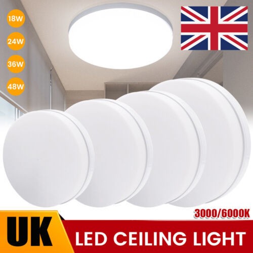 Round led ceiling light - ceiling, panel