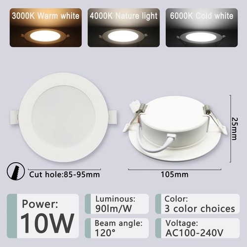 Round led downlight ceiling - round,