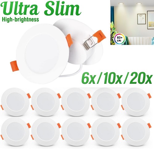 10x recessed led - led, ceiling