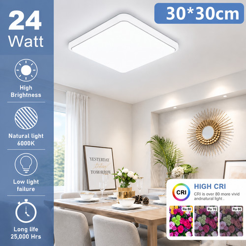 Led modern square ceiling - led,