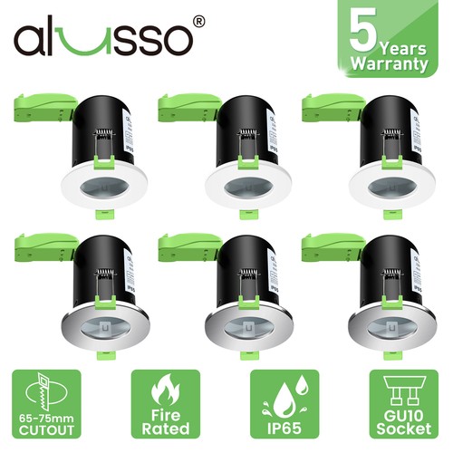 10x fire rated recessed - fire, led