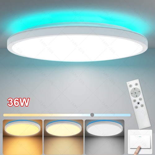 Led ceiling light - ceiling, round