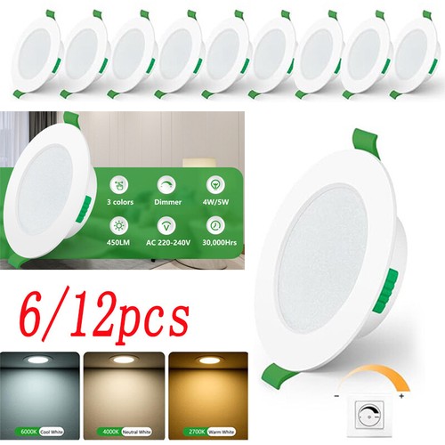 12x dimmable led recessed - 6/12x,