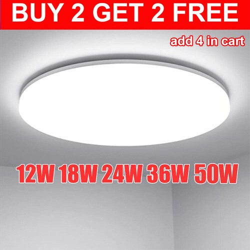Round led ceiling light panel - round,