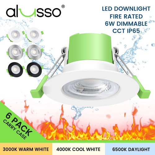 Ip65 fire rated led - ip65, 3cct
