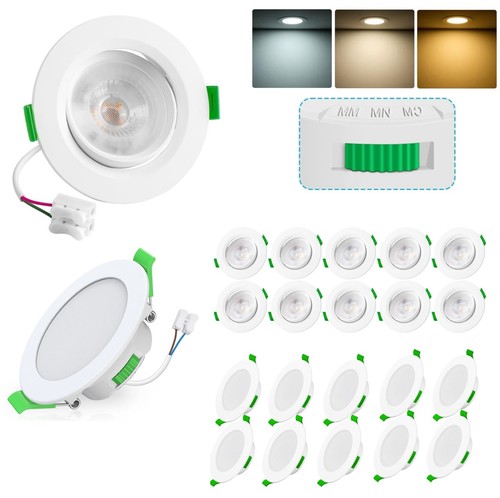 68mm led recessed - led, ceiling