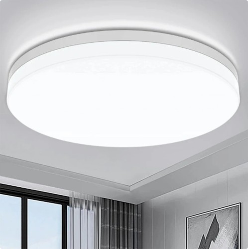 Round led ceiling light - round, panel