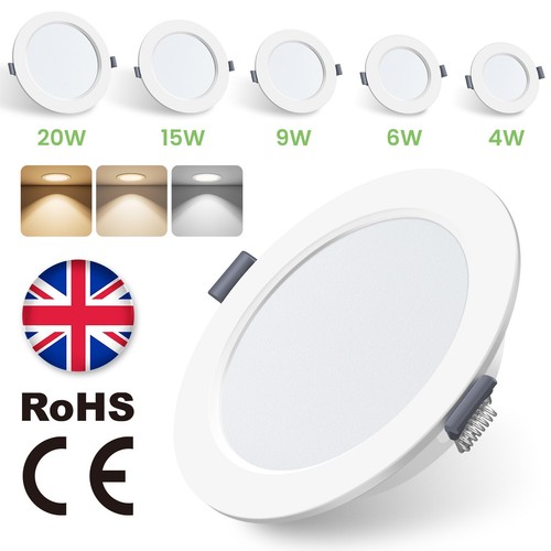 20w led round recessed - led,