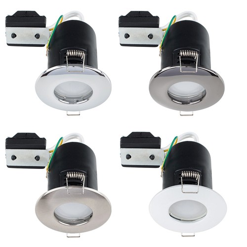 Ip65 fire rated downlights - fire,