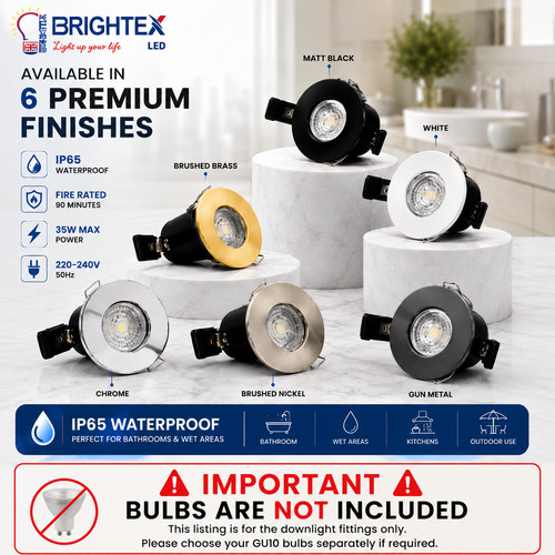 Ip65 fire rated - fire, downlight
