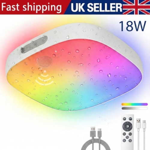 Round led ceiling - round, light