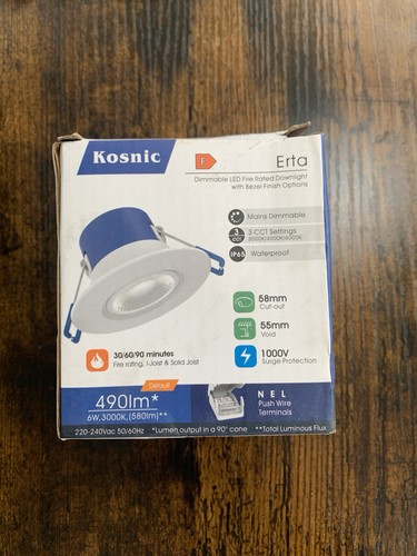 Kosmic fire rated downlights - kosmic,