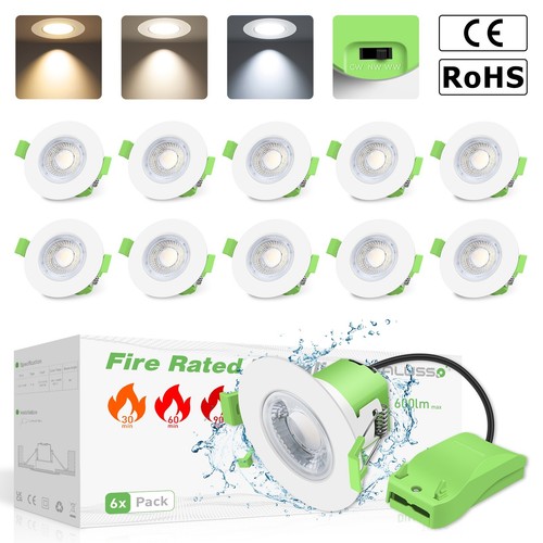 Led fire rated downlight - led,