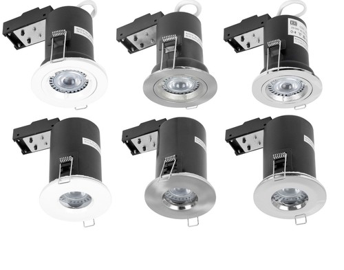 Fire rated ip65 bathroom led - fire, |