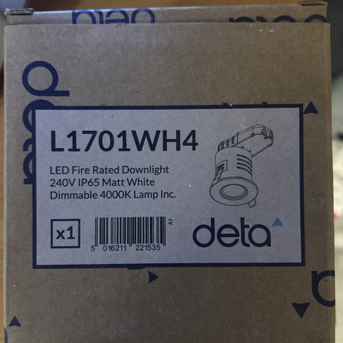 Deta led downlight matt white - deta,