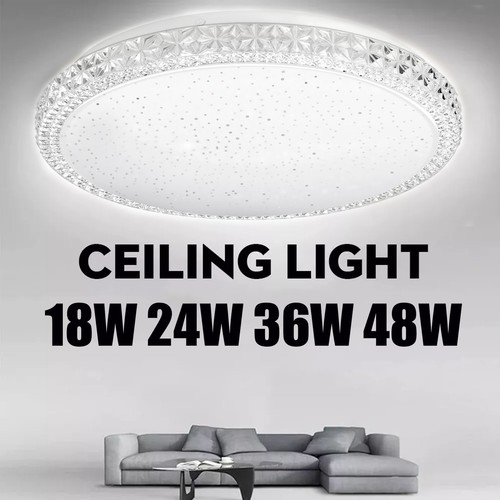 Round led ceiling light panel - ceiling,