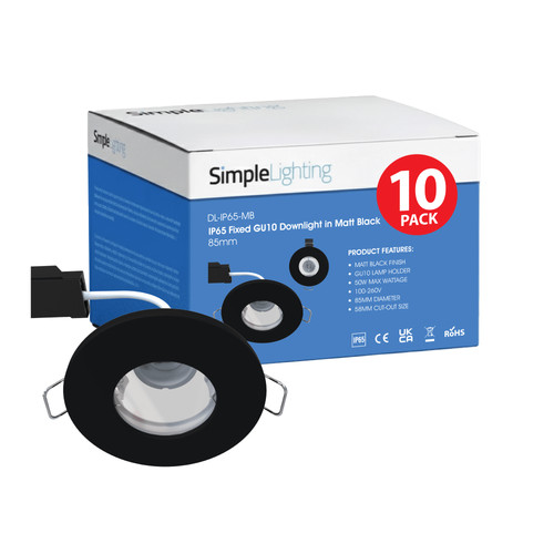 10x ip65 gu10 bathroom - 10x,