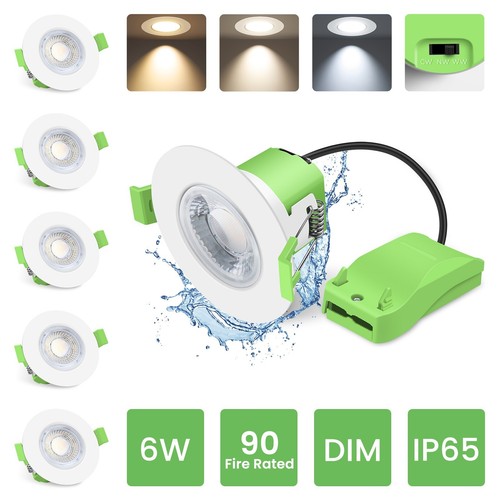 Led recessed fire rated 3cct - recessed,